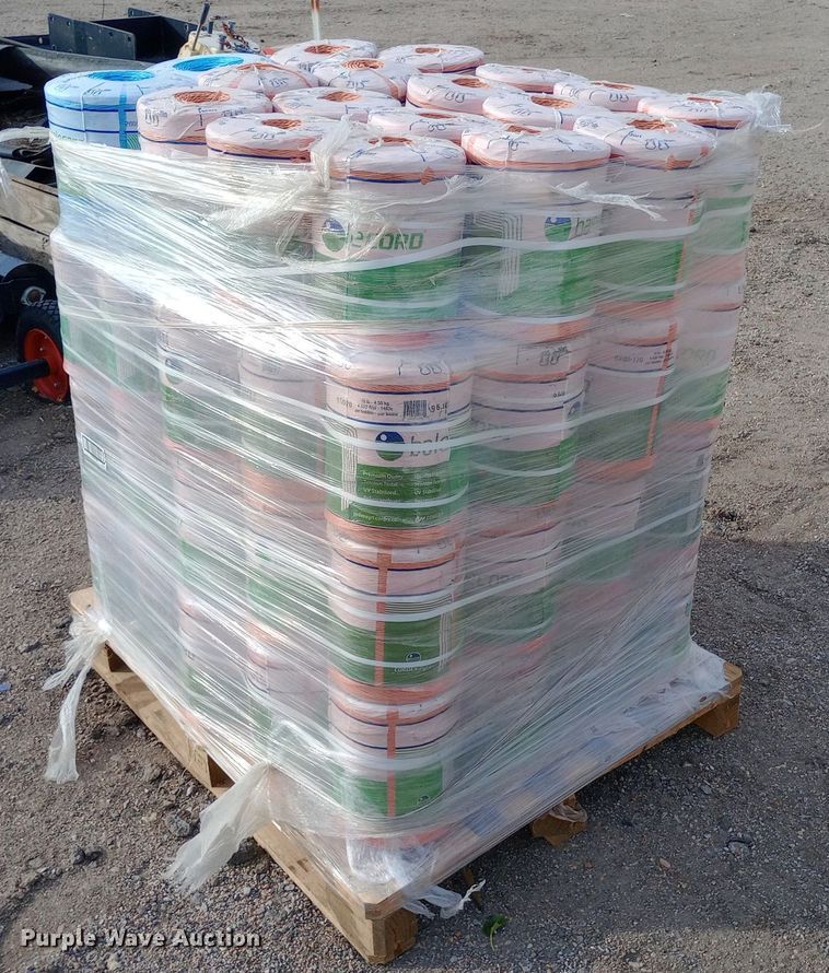 image for item EN8530 Approximately 76 bale twine rolls