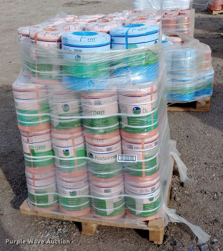 image for item EN8530 Approximately 76 bale twine rolls