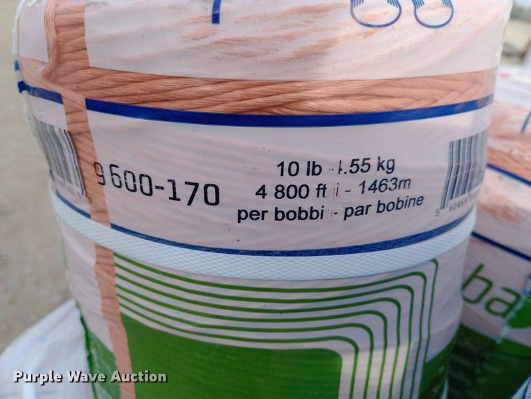 image for item EN8530 Approximately 76 bale twine rolls