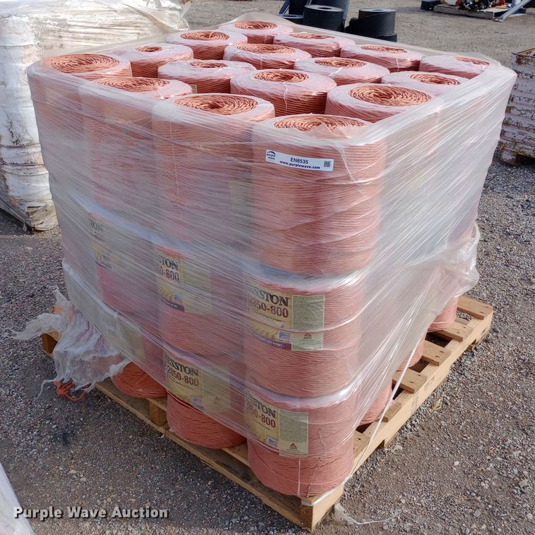 image for item EN8535 Approximately 48 rolls Hesston Pro 2850-800 twine