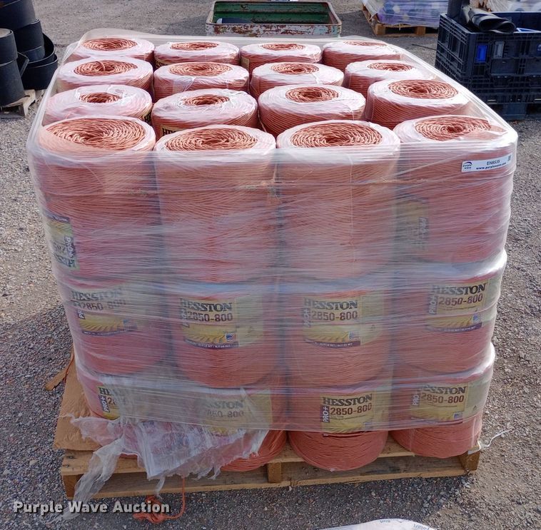image for item EN8535 Approximately 48 rolls Hesston Pro 2850-800 twine
