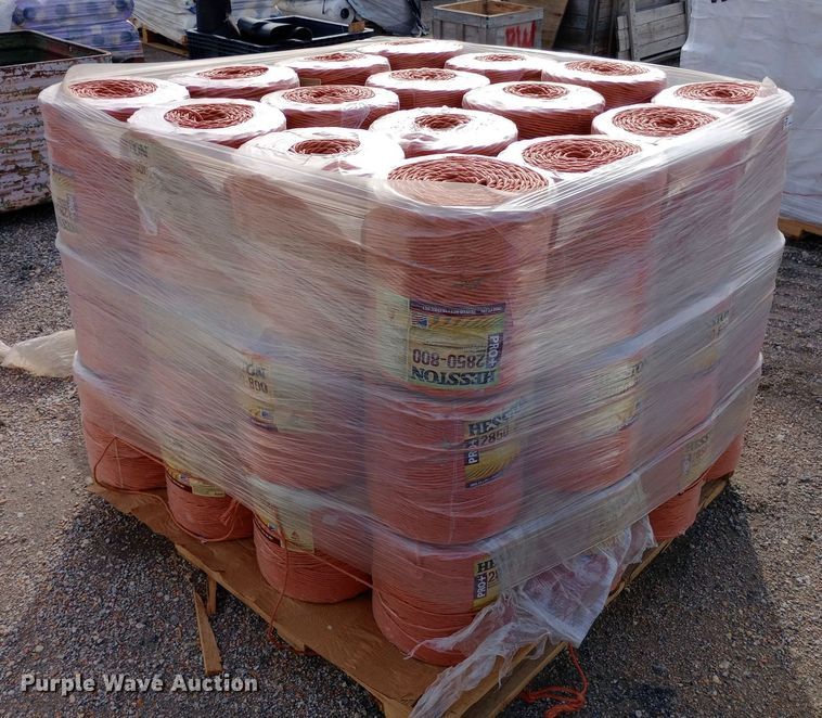 image for item EN8535 Approximately 48 rolls Hesston Pro 2850-800 twine