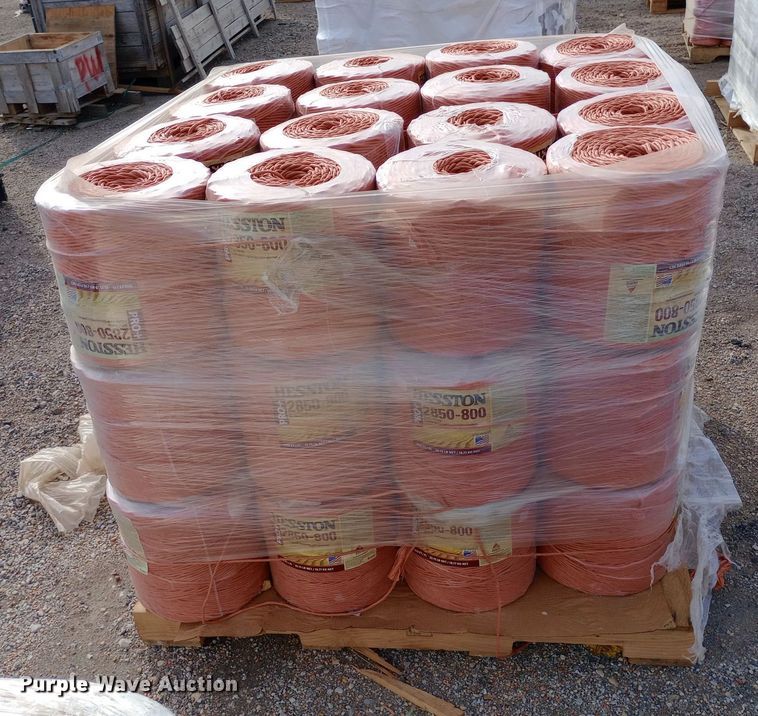 image for item EN8535 Approximately 48 rolls Hesston Pro 2850-800 twine
