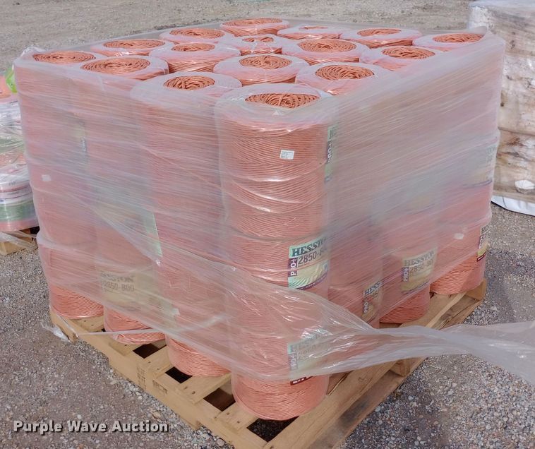 image for item EN8535 Approximately 48 rolls Hesston Pro 2850-800 twine