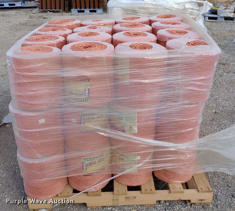 image for item EN8535 Approximately 48 rolls Hesston Pro 2850-800 twine