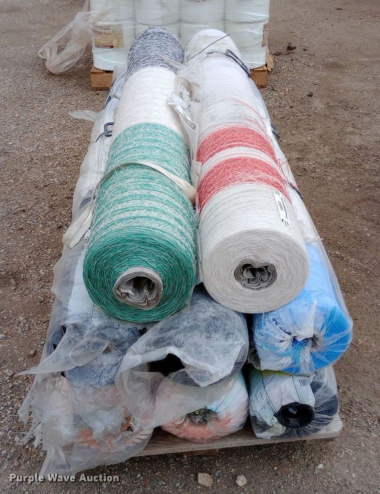 image for item EN8543 (8) hay wrap rolls