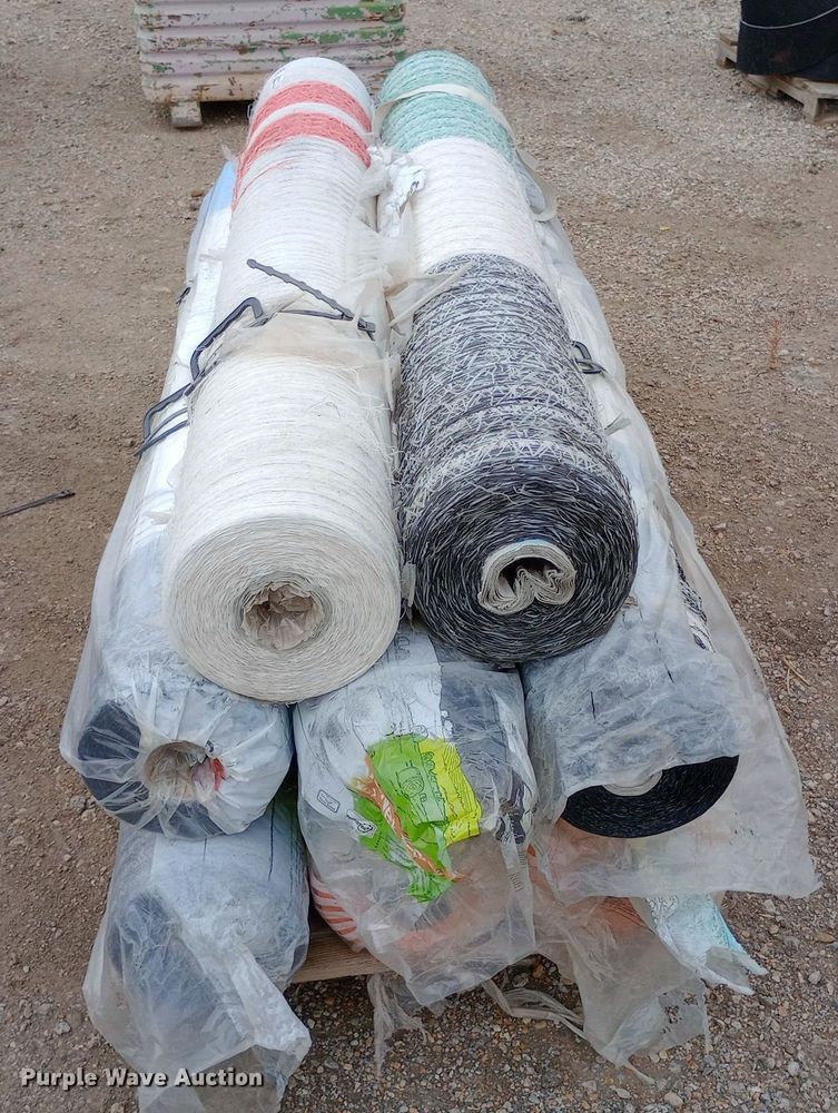 image for item EN8543 (8) hay wrap rolls