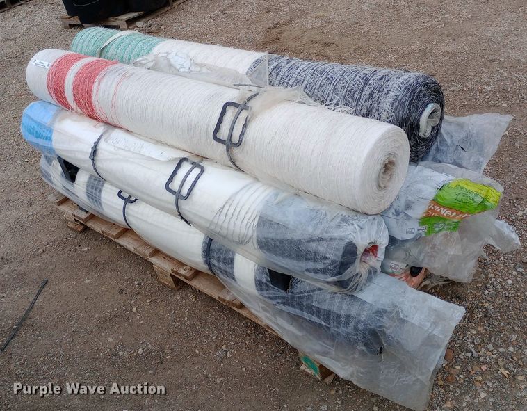 image for item EN8543 (8) hay wrap rolls
