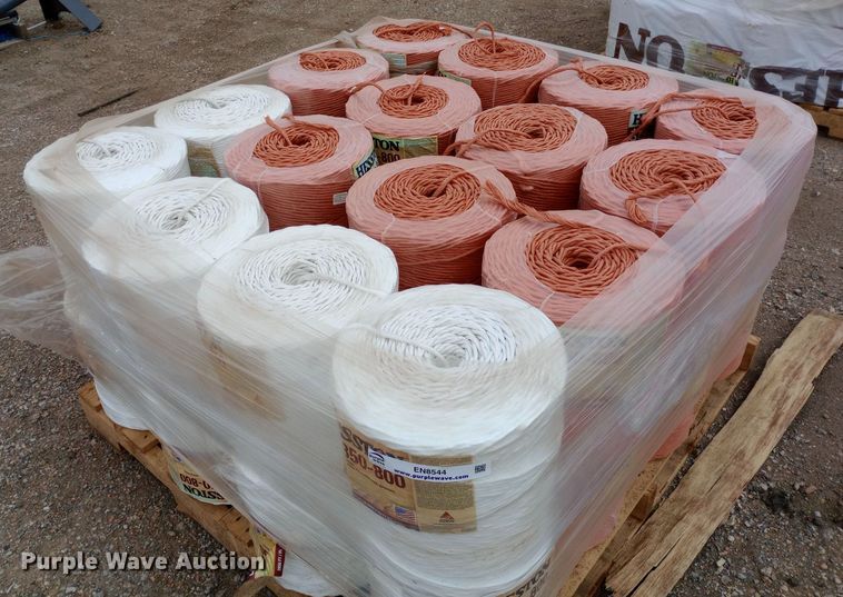 image for item EN8544 Approximately 32 Hesston 2850-800 bale twine rolls