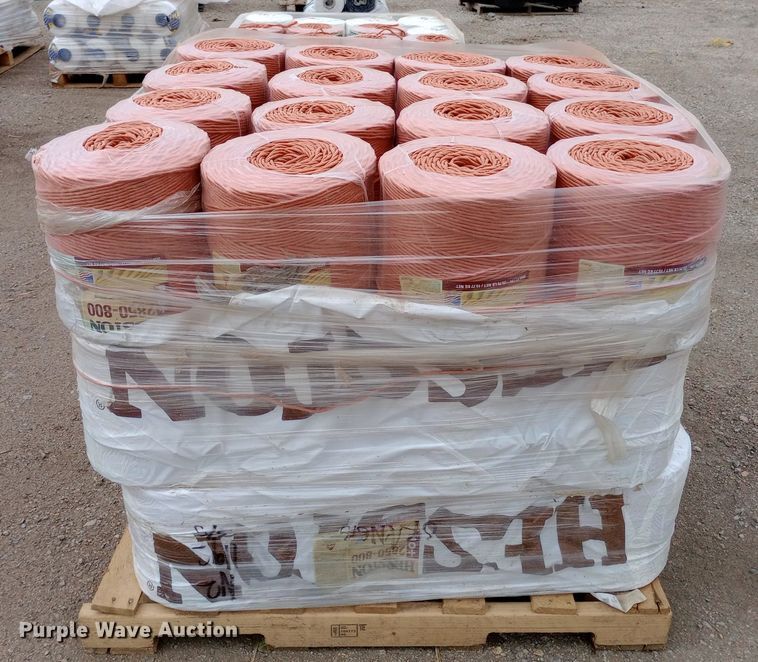 image for item EN8545 Approximately 48 Hesston 2850-800 twine rolls