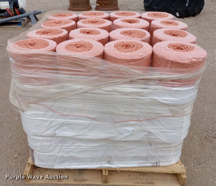 image for item EN8545 Approximately 48 Hesston 2850-800 twine rolls