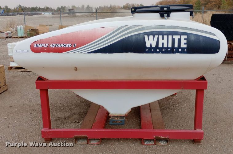 image for item EN8546 (2) White Planters Simply Advanced II tanks