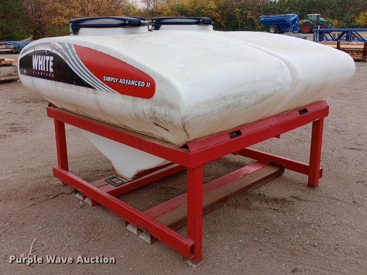 image for item EN8546 (2) White Planters Simply Advanced II tanks