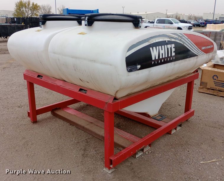 image for item EN8546 (2) White Planters Simply Advanced II tanks