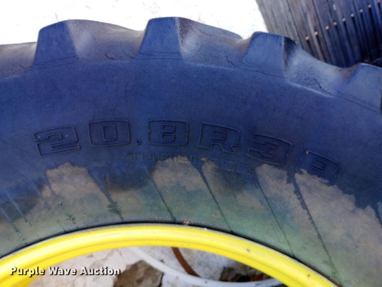 image for item EN8550 Tractor tires and wheels