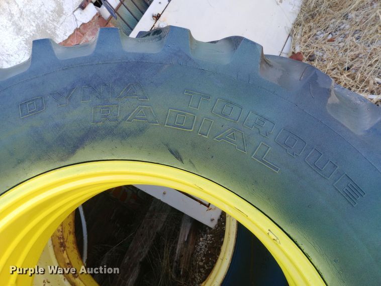 image for item EN8550 Tractor tires and wheels