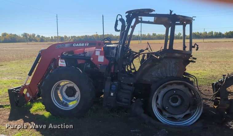 image for item EQ2486 2016 Case 120C MFWD tractor