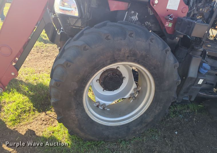 image for item EQ2486 2016 Case 120C MFWD tractor