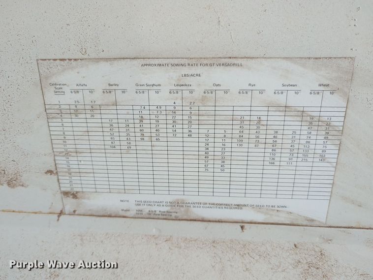 image for item EQ2491 GT no-till grain drill