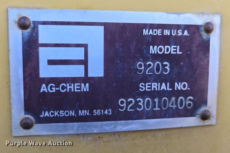 image for item EQ3639 Terra Gator  9203 applicator cab and chassis 