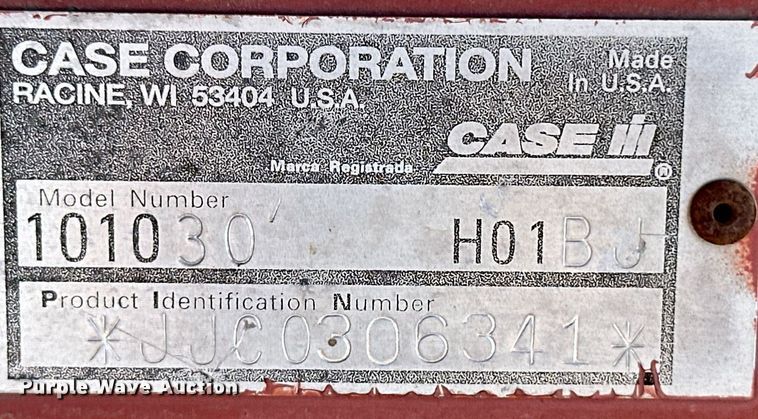 image for item ER8178 Case IH 1010 rigid head