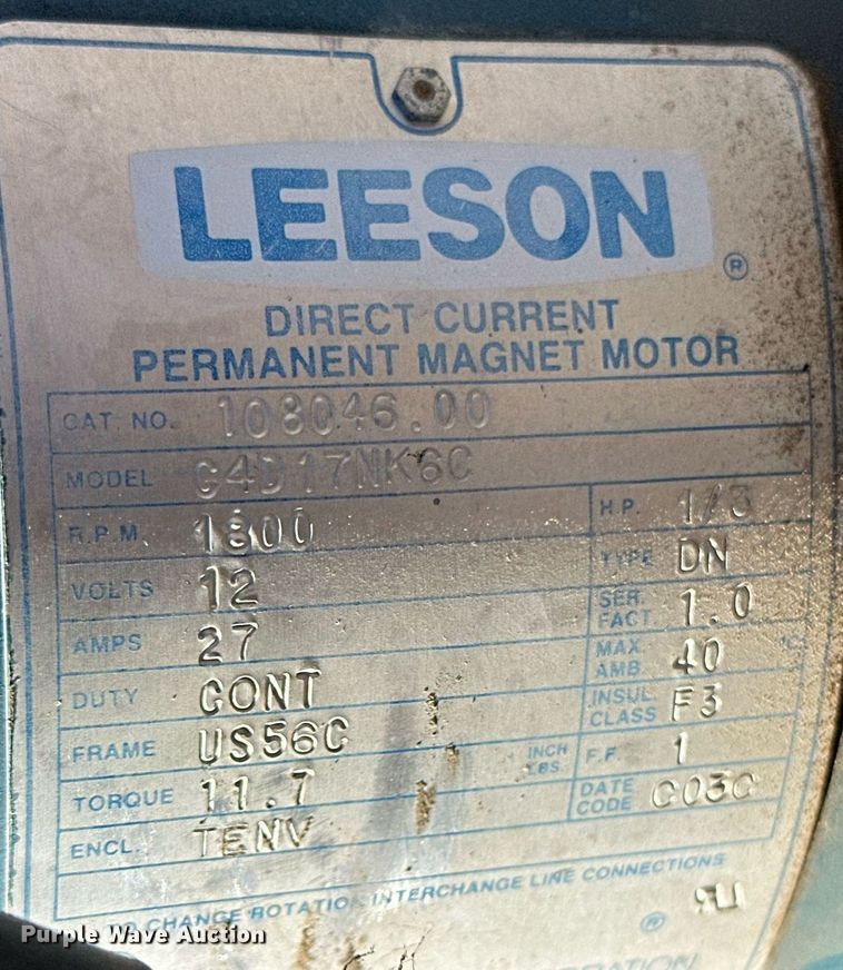 image for item ER8273 (4) chemigation pumps
