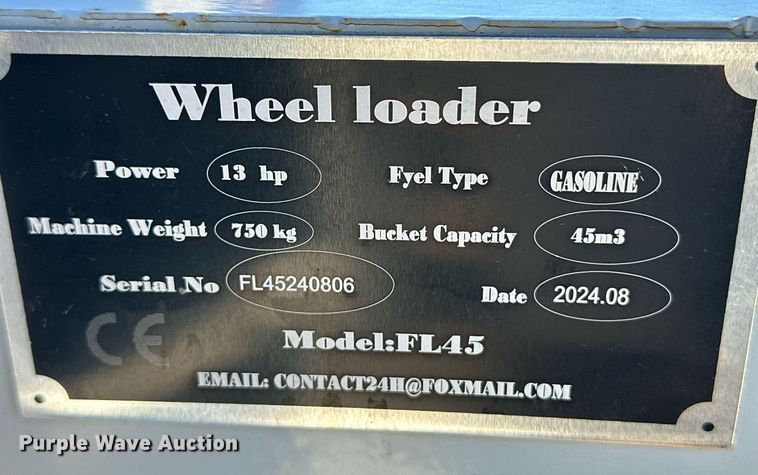 image for item ER8277 2024 Fland FL45 wheel loader