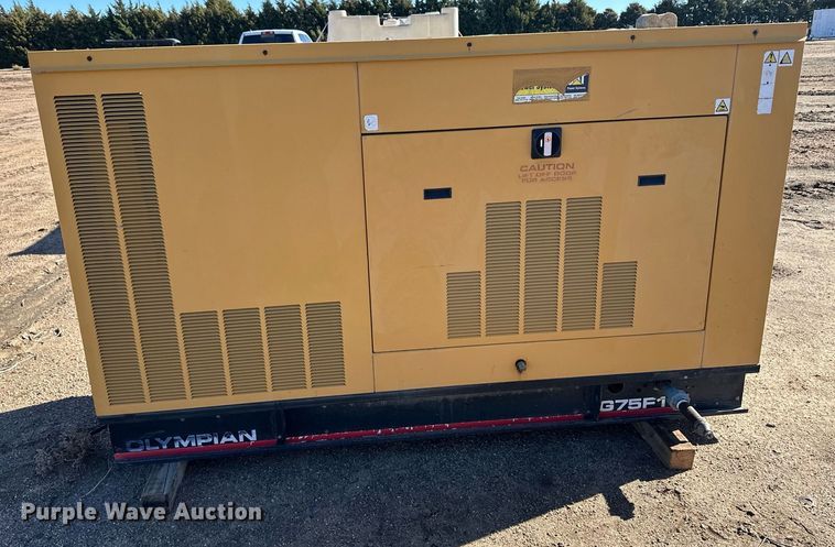 image for item ER8288 1999 Olympian G75F1S generator
