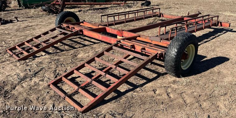 image for item ER8416 Donahue swather / windrower trailer