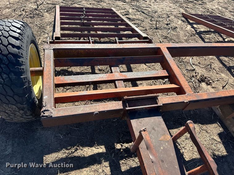 image for item ER8416 Donahue swather / windrower trailer
