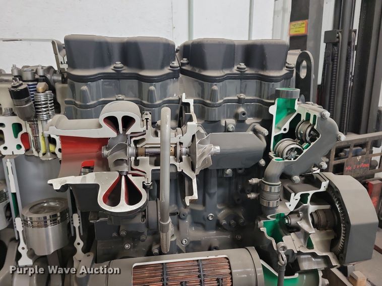 image for item JO9349 Caterpillar Cutaway display engine