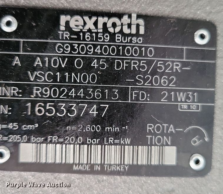 image for item JO9351 (7) Rexroth piston pumps