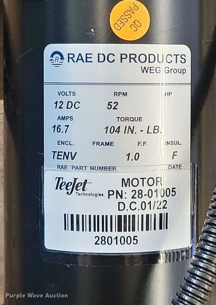 image for item JO9354 (6) TerraGator 522940 electric motors