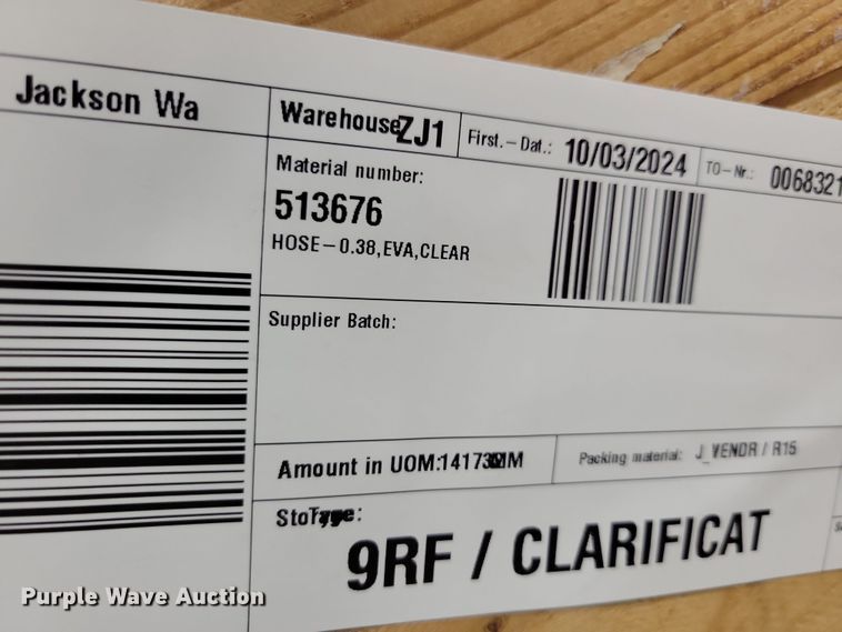 image for item JO9360 AGCO tubing