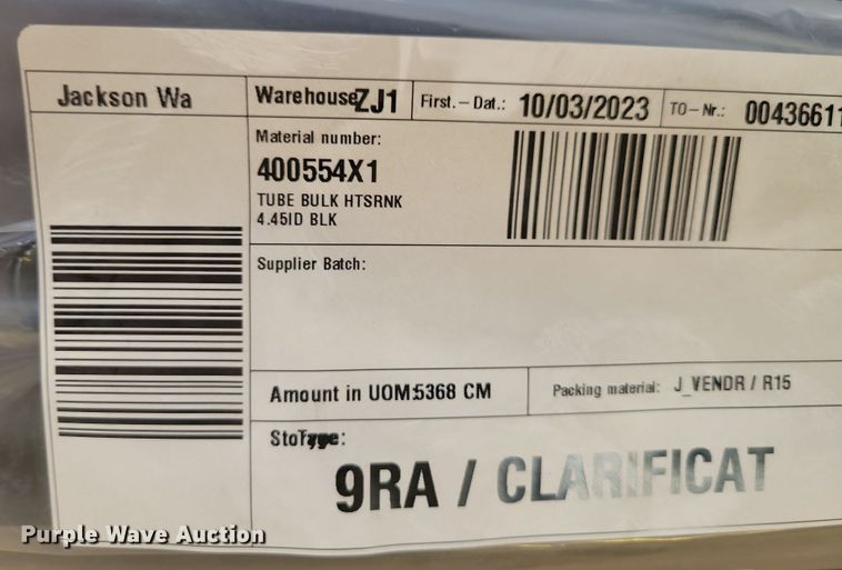 image for item JO9360 AGCO tubing