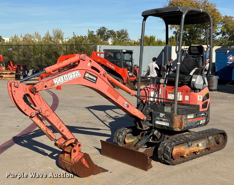 image for item JT9639 2018 Kubota  U17 mini excavator