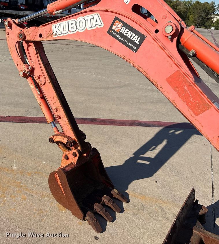 image for item JT9639 2018 Kubota  U17 mini excavator