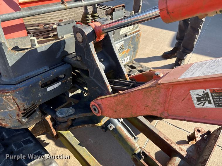 image for item JT9639 2018 Kubota  U17 mini excavator