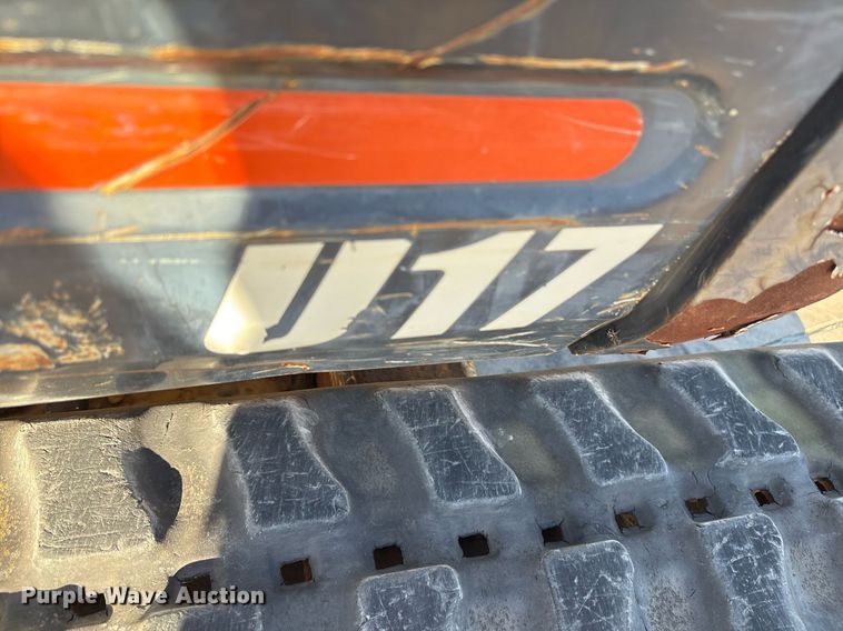image for item JT9639 2018 Kubota  U17 mini excavator