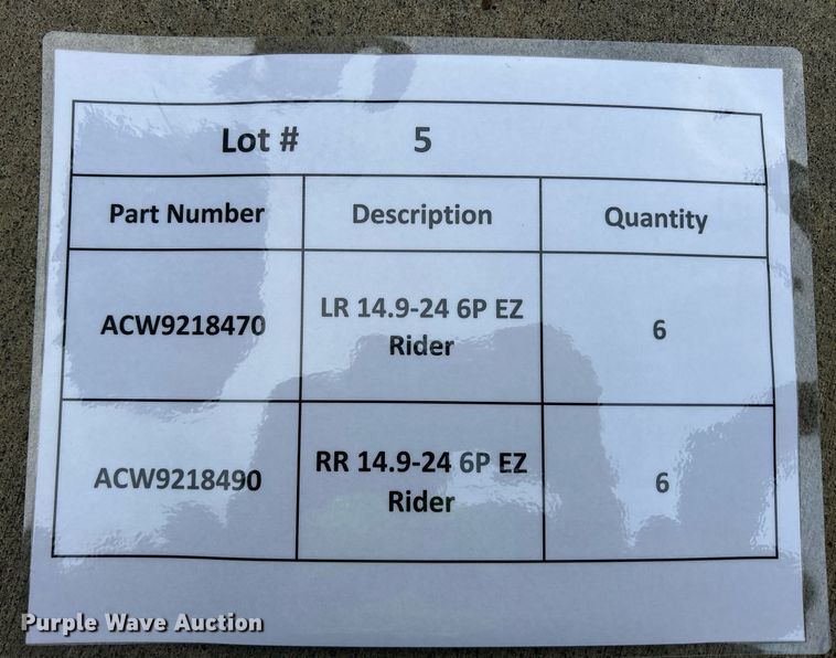 image for item MO9248 (12) EZ Rider 14.9-24 tires and wheels