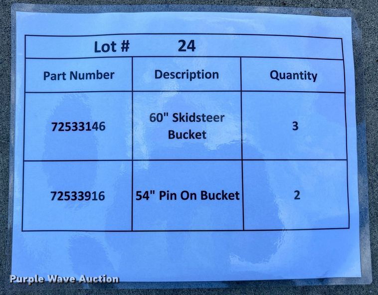 image for item MO9267 (5) buckets