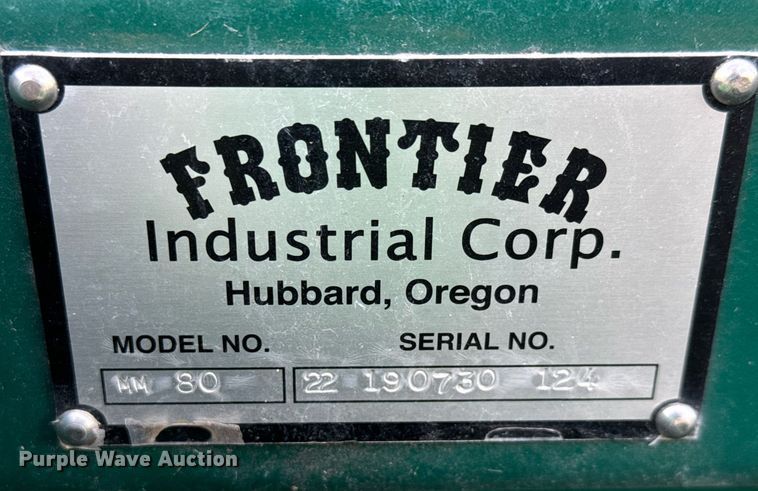 image for item MS9892 Frontier  MM80 compost turner