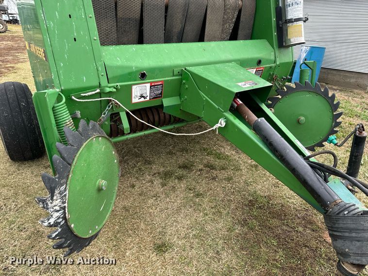 image for item MS9980 1993 John Deere  535 round baler