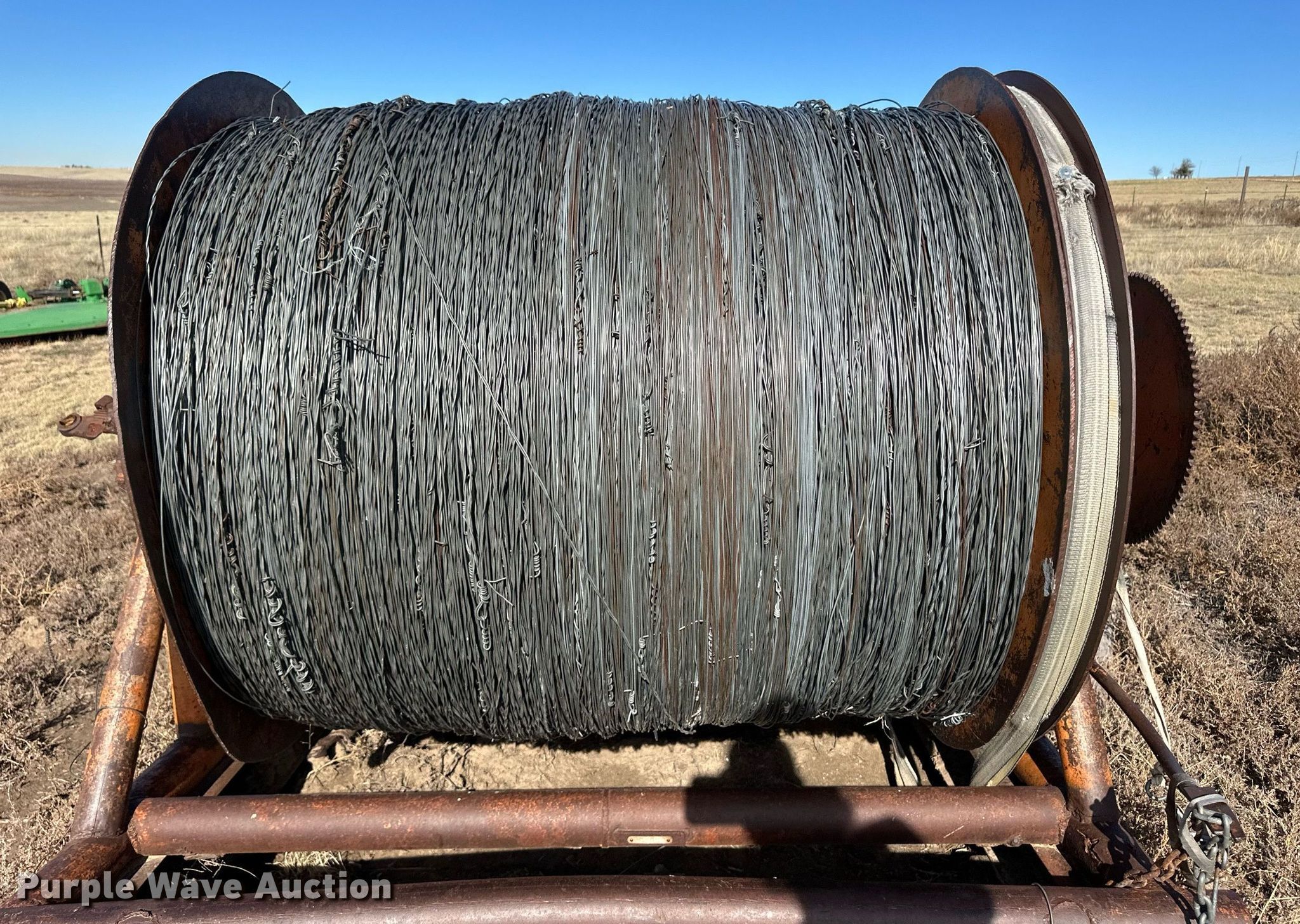 Spool of wire in Ulysses, KS | Item DQ3174 for sale | Purple Wave