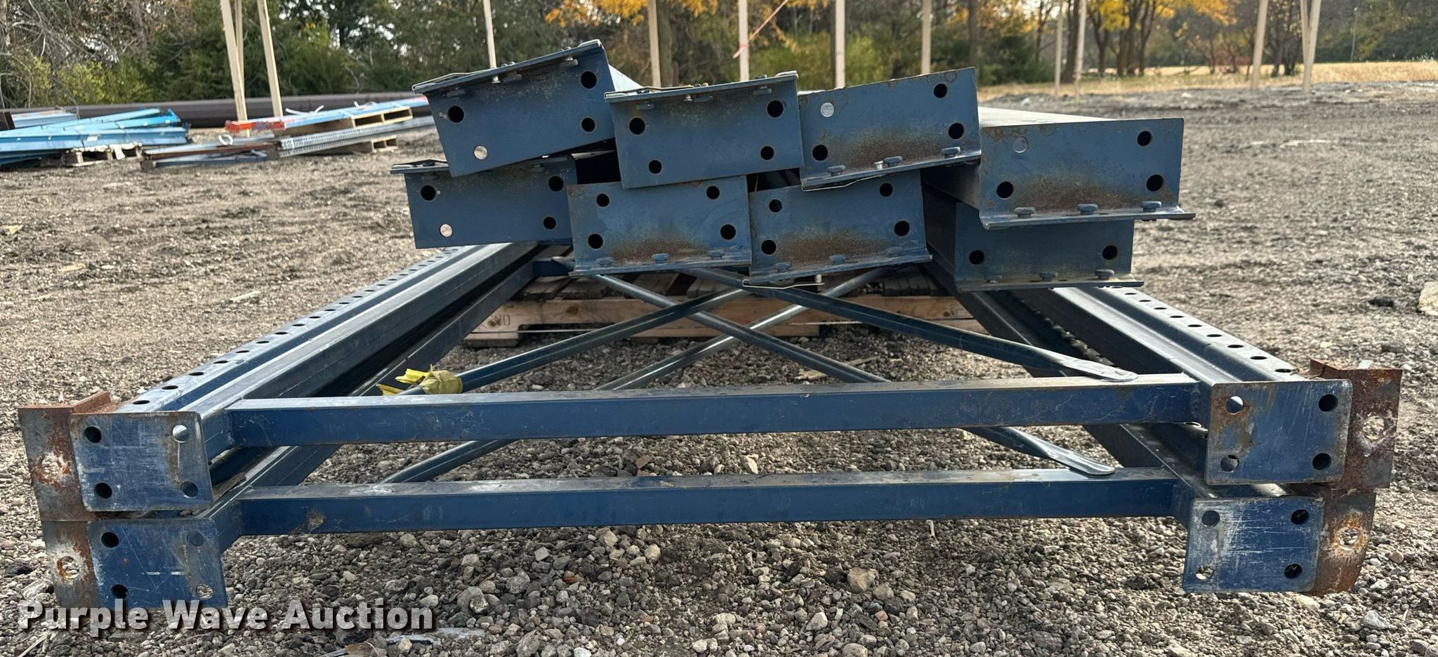 Pallet racking in Hesston, KS Item MS9901 for sale Purple Wave