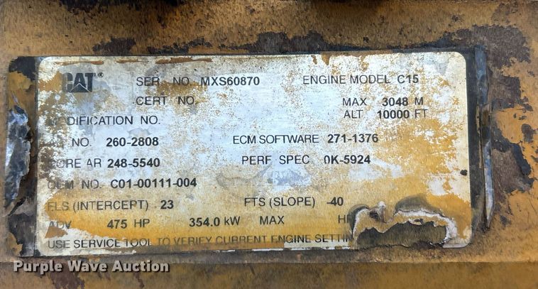 image for item DH8642 2006 Freightliner Century Class semi truck