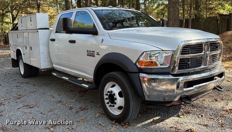 image for item DM1850 2013 Dodge Ram 5500HD Crew Cab utility / service truck
