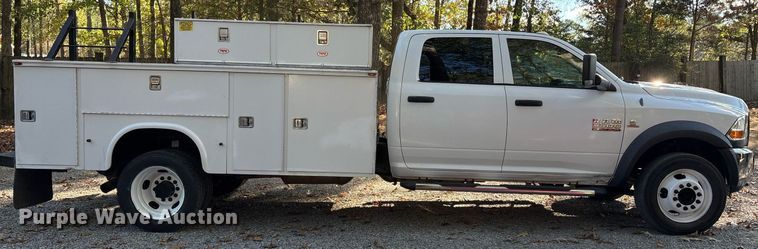 image for item DM1850 2013 Dodge Ram 5500HD Crew Cab utility / service truck