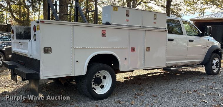 image for item DM1850 2013 Dodge Ram 5500HD Crew Cab utility / service truck