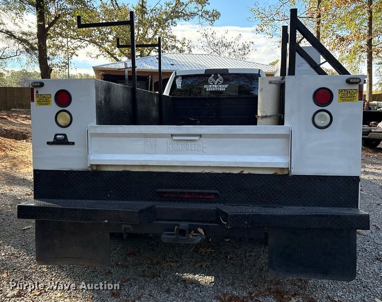 image for item DM1850 2013 Dodge Ram 5500HD Crew Cab utility / service truck